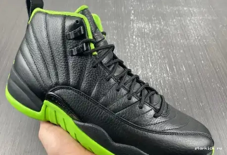 GREEN 12 AJ12 FLIGHT DOF Jordan BLACK 0516